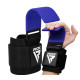 Гаки для тяги на зап'ястя RDX W5 Gym Hook Strap Blue Plus (WAN-W5U+)