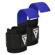 Гаки для тяги на зап'ястя RDX W5 Gym Hook Strap Blue Plus (WAN-W5U+)