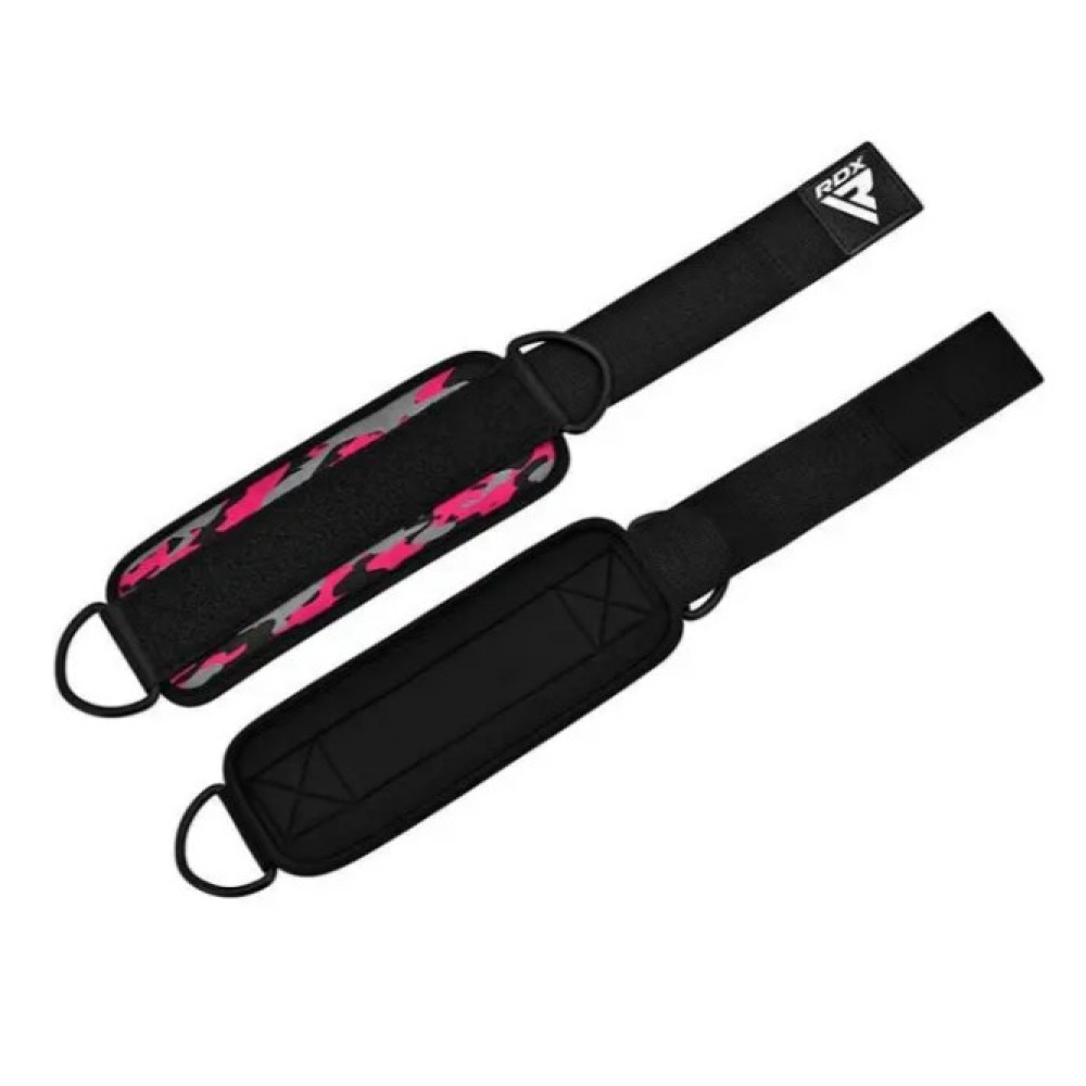 Манжети на щиколотку RDX GYM ANKLE PRO A4 CAMO PINK-PAIR (WAN-A4CP-P)