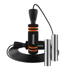 Скакалка скоростная RDX X2 с утяжетелями Orange 3 м (SRPF-X2O-10.3FT)