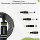 Скакалка швидкісна RDX X2 з обтяжувачами Orange 3 м (SRPF-X2O-10.3FT)