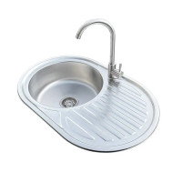 Комплект мойка + смеситель Romzha Dana Nova Satin (A) RO41222