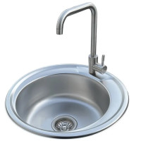 Комплект мийка + змішувач Romzha Sorin Satin (B) RO41229