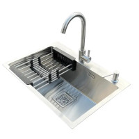 Комплект мойка + смеситель Romzha Arta Nova U-600(A) RO41239