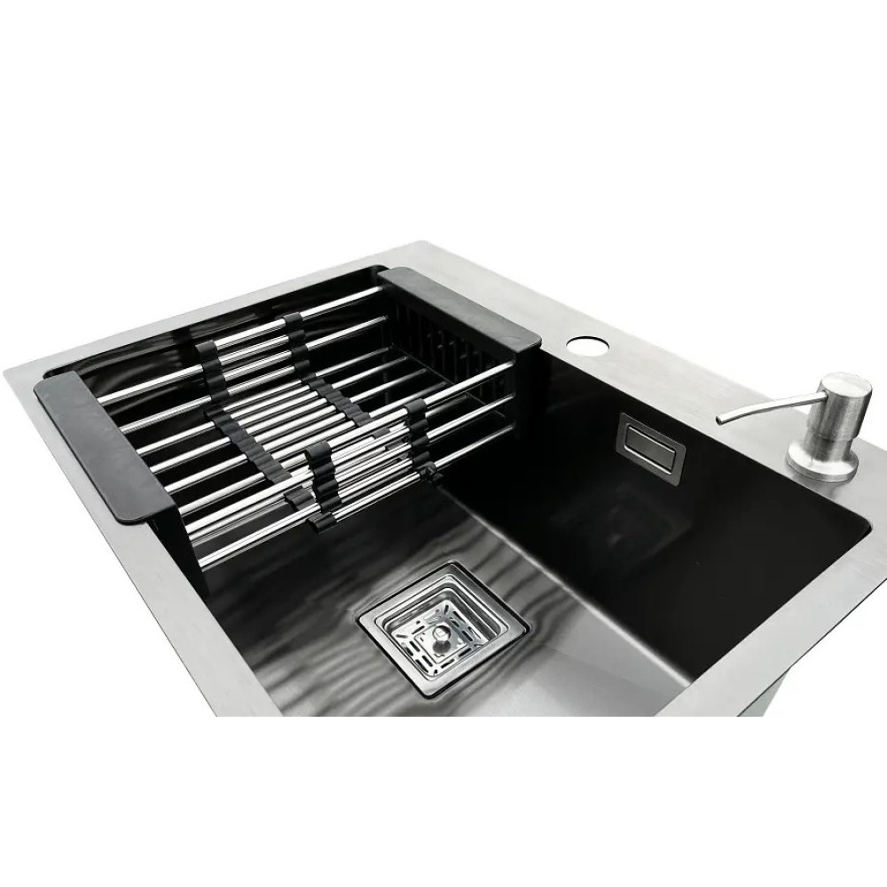 Кухонна мийка Romzha Arta Nova U-550 BL RO41247
