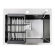 Кухонна мийка Romzha Arta Nova U-550 BL RO41247