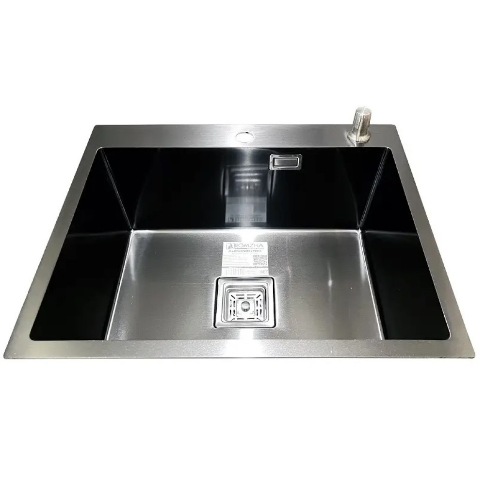 Кухонна мийка Romzha Arta Nova U-550 Max BL RO41501