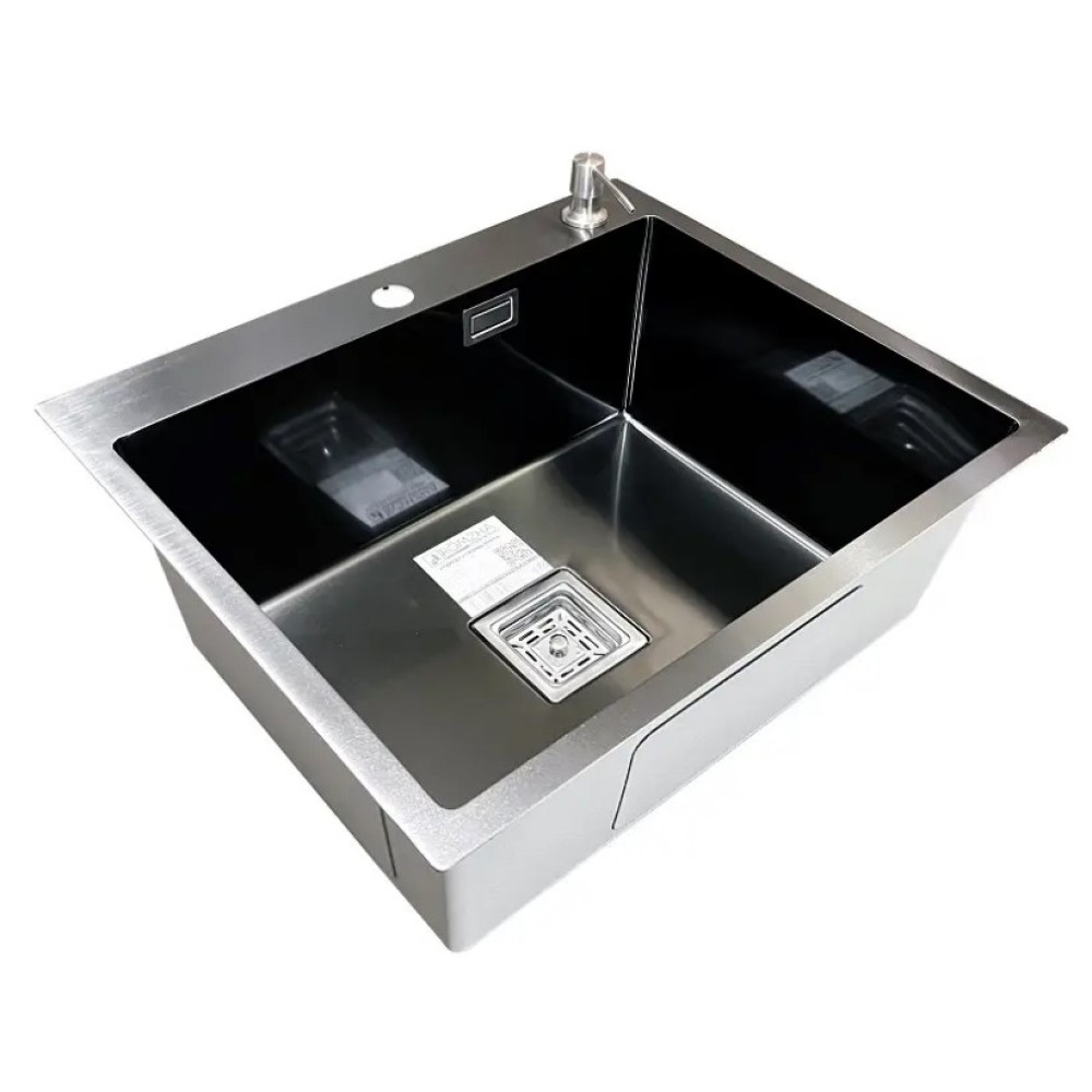 Кухонна мийка Romzha Arta Nova U-550 Max BL RO41501