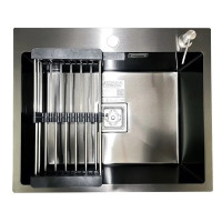 Кухонна мийка Romzha Arta Nova U-550 Max BL RO41501