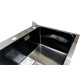 Кухонна мийка Romzha Arta Nova U-600 BL RO41502