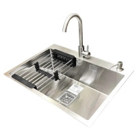 Комплект мийка + змішувач Romzha Arta Nova U-650 Max (A) RO41510