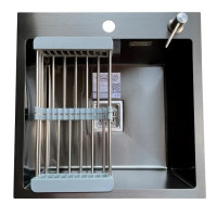 Кухонна мийка Romzha Arta Nova U-450 BL RO43491