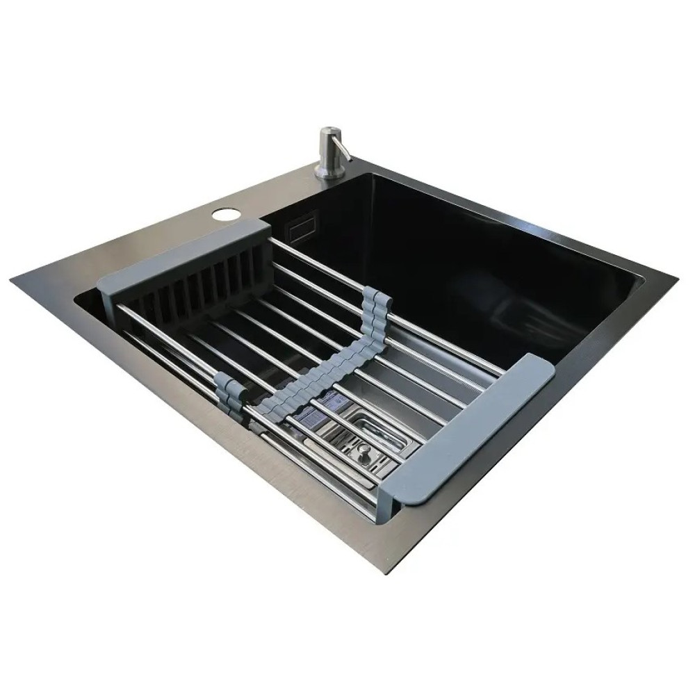 Кухонна мийка Romzha Arta Nova U-450 BL RO43491