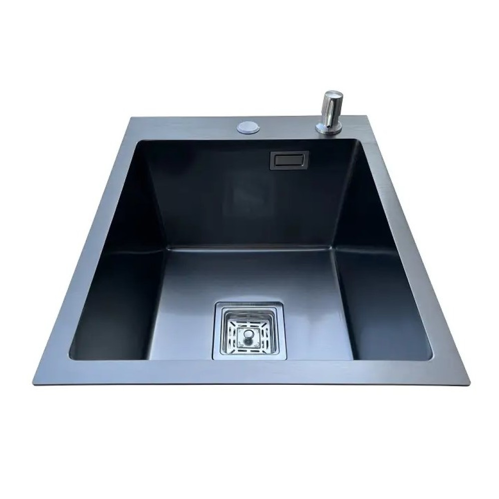 Кухонна мийка Romzha Arta Nova U-350 BL RO47789