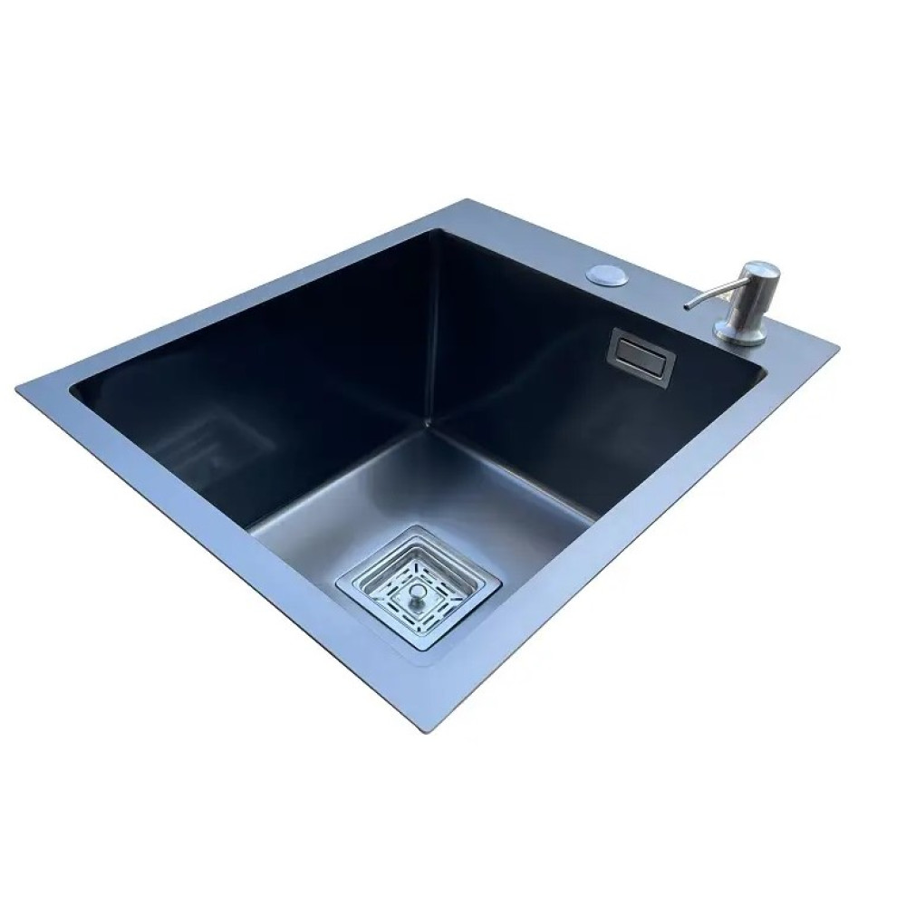 Кухонна мийка Romzha Arta Nova U-350 BL RO47789