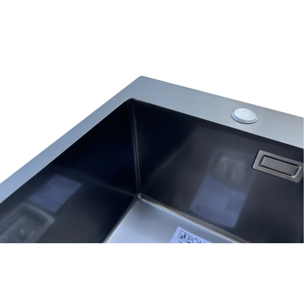Кухонна мийка Romzha Arta Nova U-350 BL RO47789