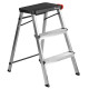 Драбина Rolser Taburete M/3 3 щаблі Negro (MET3001-1023)