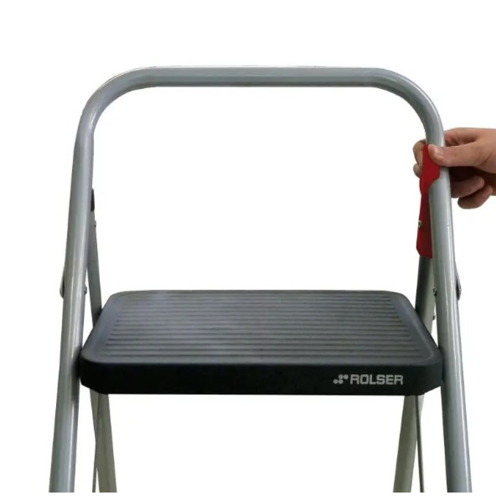 Лестница Rolser Taburete M/10 UNE 2 ступени Antracita (MET003-1021)