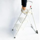Лестница Rolser Taburete M/11 UNE 3 ступени Blanco (MET004-1024)