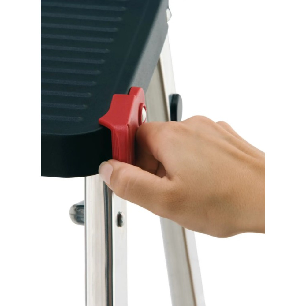 Драбина Rolser Taburete M/3 3 щаблі Rojo (MET3001-1009)