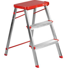 Лестница Rolser Taburete M/3 3 ступени Rojo (MET3001-1009)