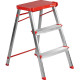 Драбина Rolser Taburete M/3 3 щаблі Rojo (MET3001-1009)