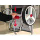 Сумка-тележка Rolser Com MF 8 Black Tube Burdeos (COH012-1060)