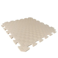 Мат-пазл (ластівчин хвіст) Sanstore EVA 50 x 50 x 1 см бежевий 2172757636