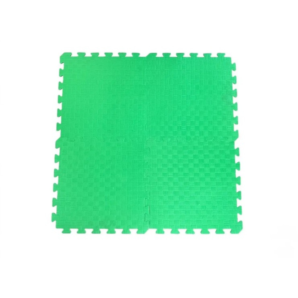 Мат-пазл (ластівчин хвіст) Sanstore EVA 50 x 50 x 1 см зелений 2172759216