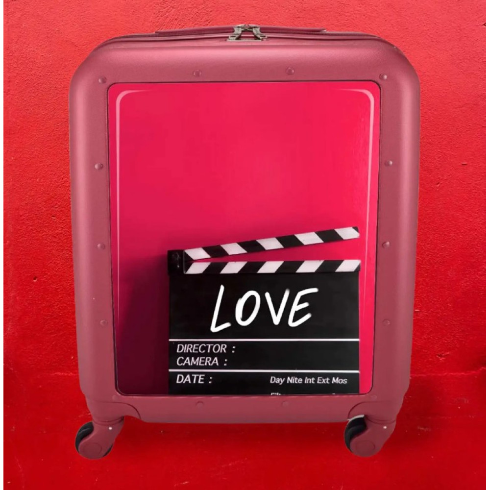Чемодан Semi Line 20" (S) Red (T5474-2) (DAS302229)