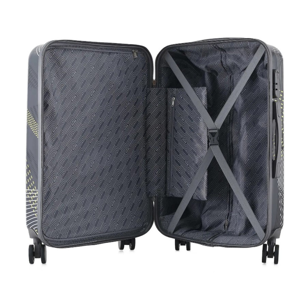 Валіза Semi Line 24" (M) Black Pattern (T5651-2) (DAS302324)
