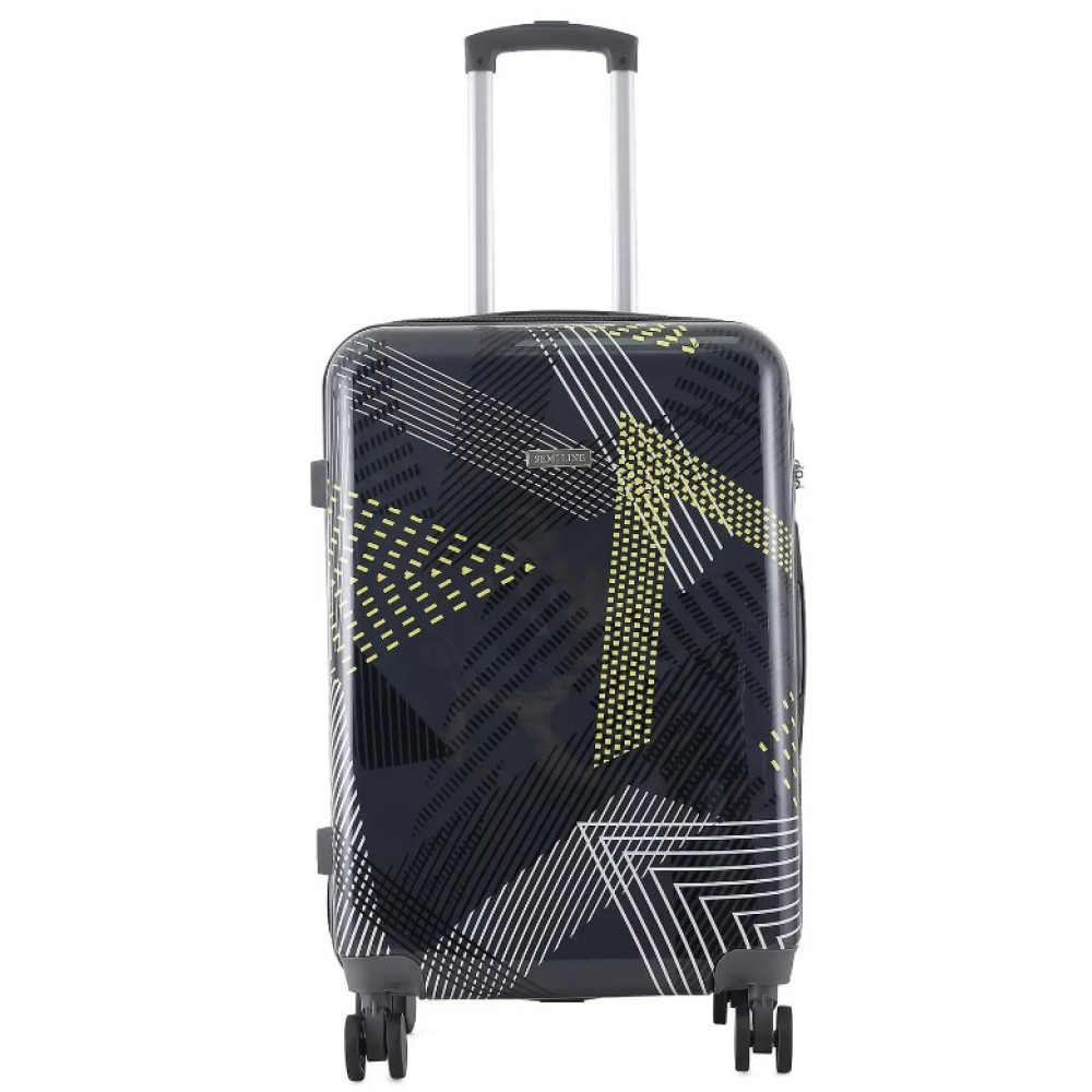 Валіза Semi Line 24" (M) Black Pattern (T5651-2) (DAS302324)