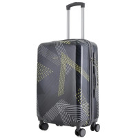 Чемодан Semi Line 24" (M) Black Pattern (T5651-2) (DAS302324)