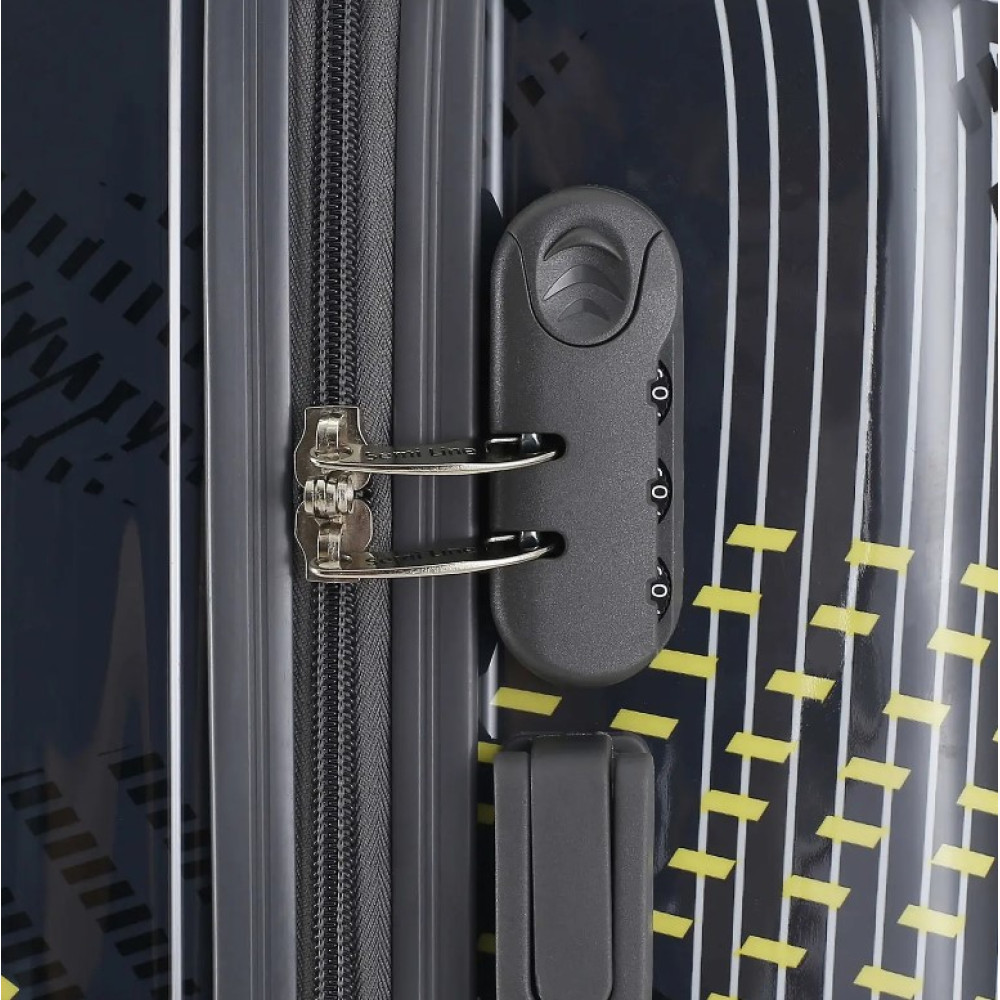 Валіза Semi Line 24" (M) Black Pattern (T5651-2) (DAS302324)