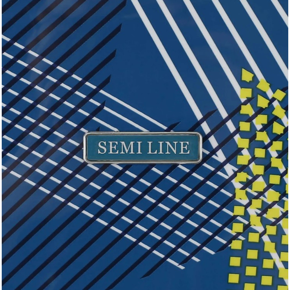 Чемодан Semi Line 24" (M) Blue Pattern (T5652-2) (DAS302327)