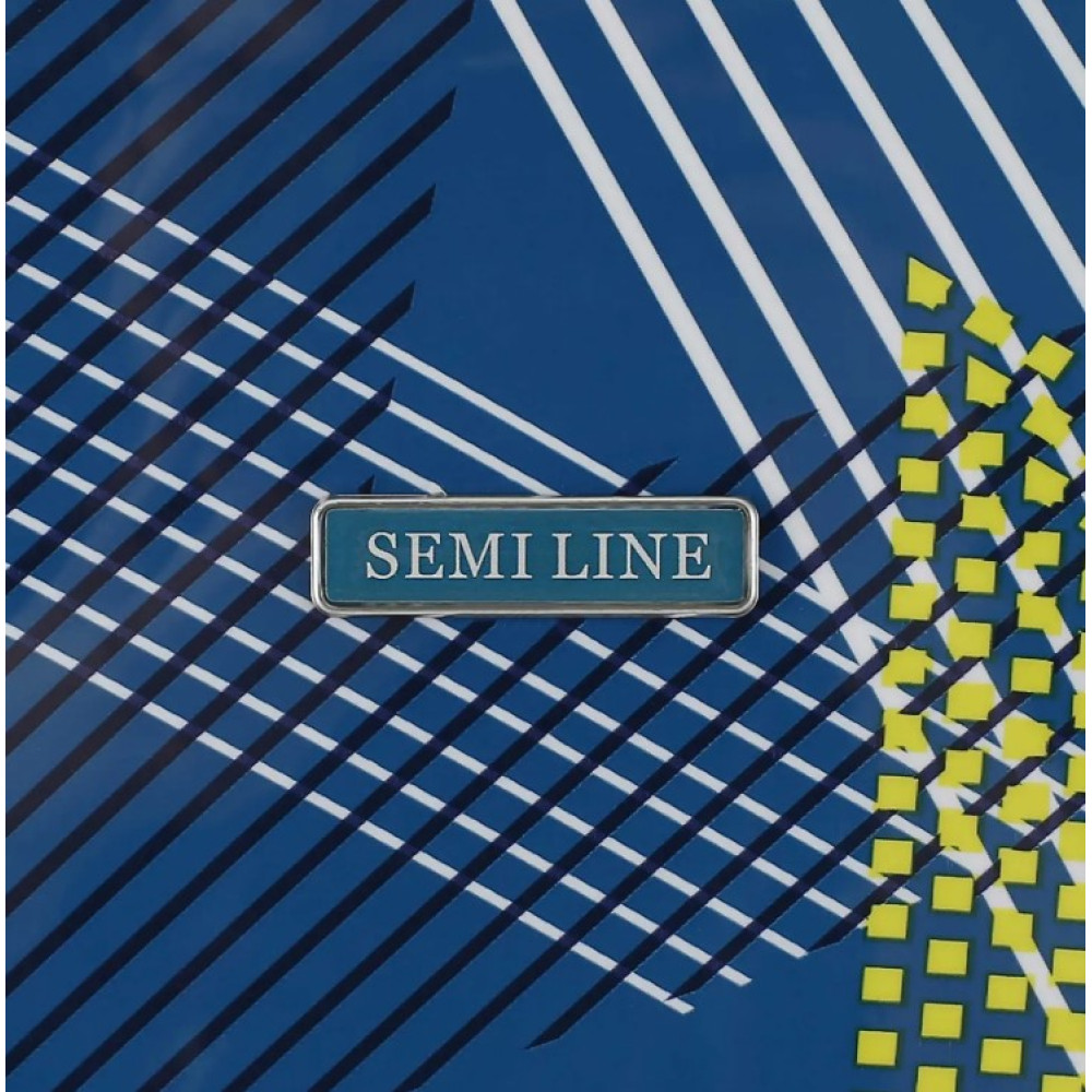 Валіза Semi Line 28" (L) Blue Pattern (T5652-3) (DAS302328)