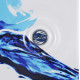 Валіза Semi Line 28" (L) White/Blue Print (T5653-3) (DAS302331)