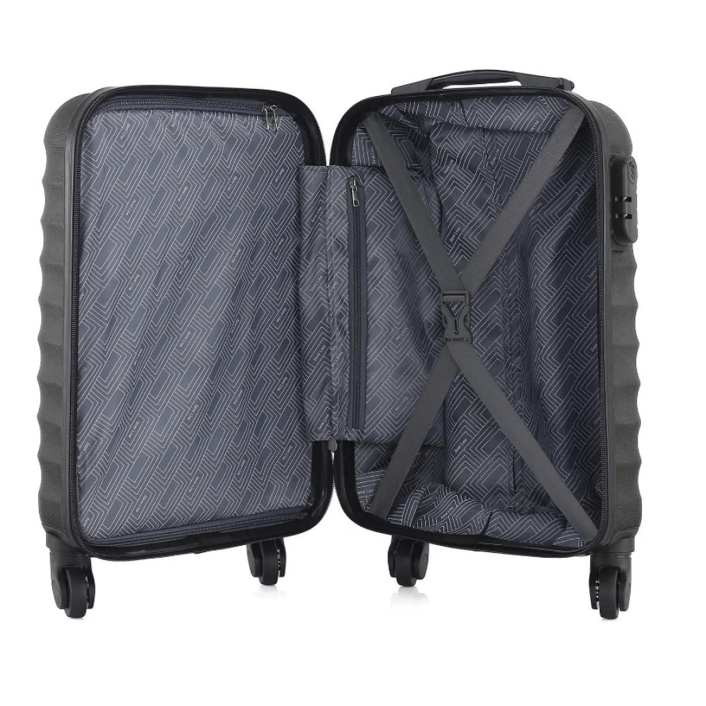 Валіза Semi Line 20" (S) Black (T5634-1) (DAS302596)