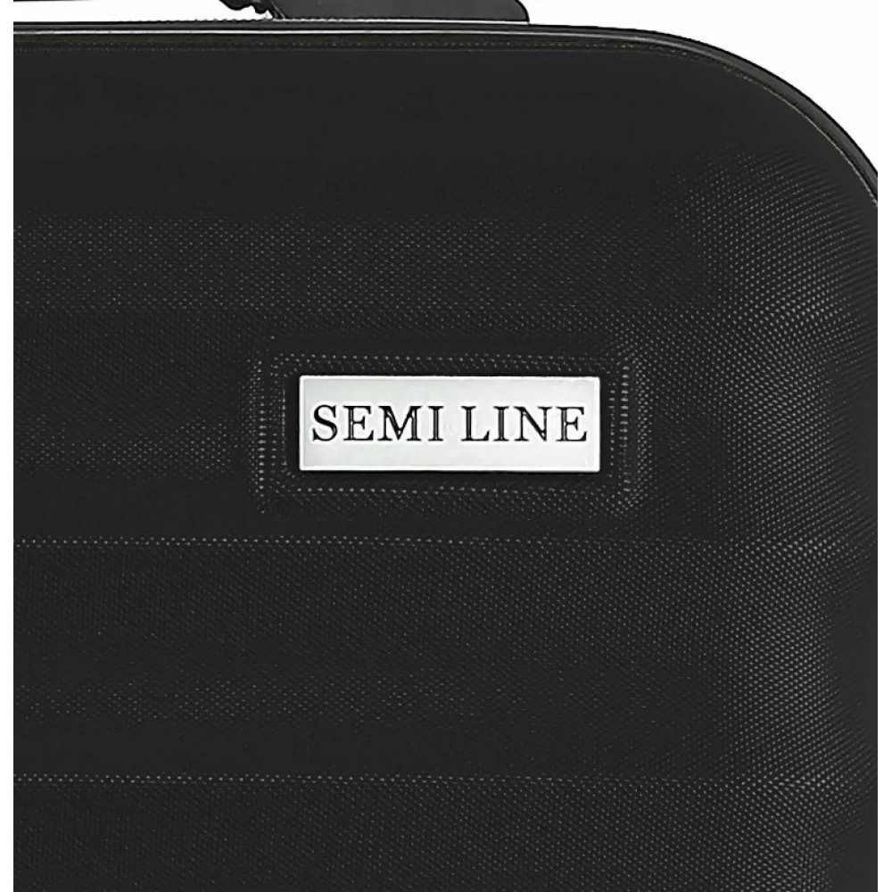 Чемодан Semi Line 24" (M) Black (T5634-2) (DAS302597)