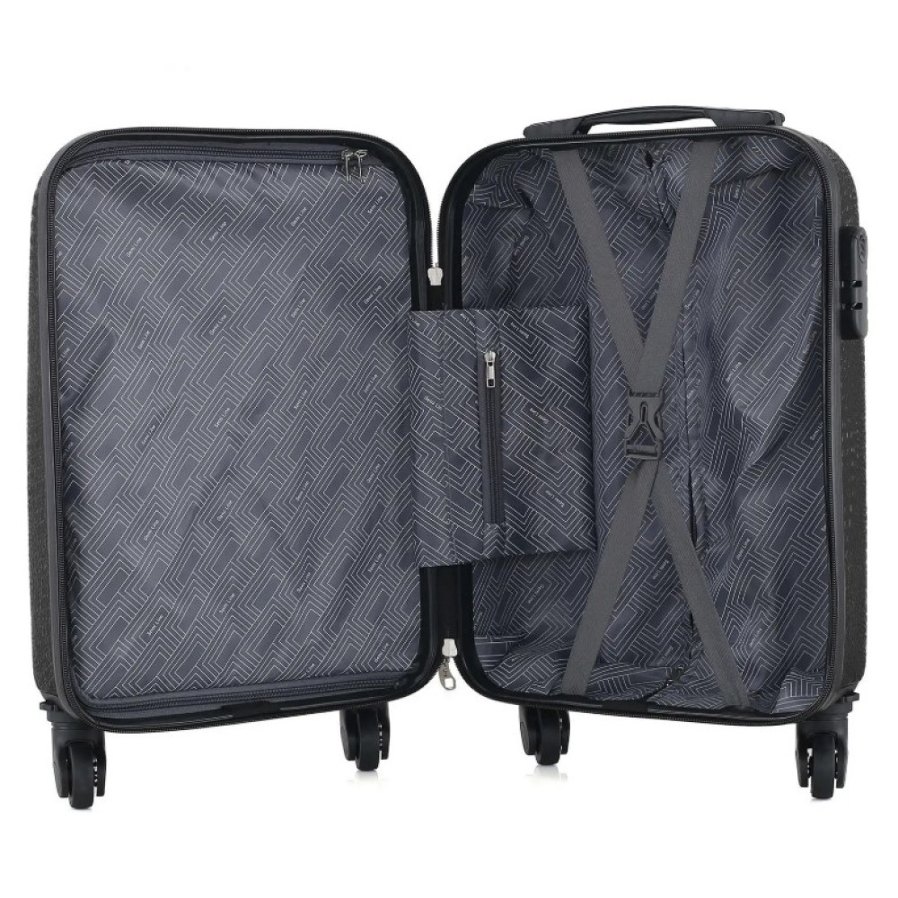 Валіза Semi Line 20" (S) Black (T5638-1) (DAS302605)