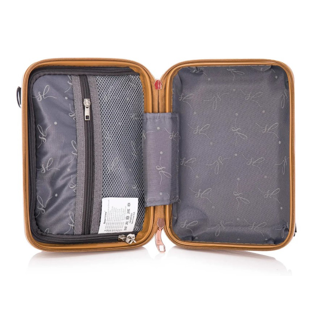 Бьюти-кейс Semi Line 4.5L Gold (T5663-1) (DAS302638)