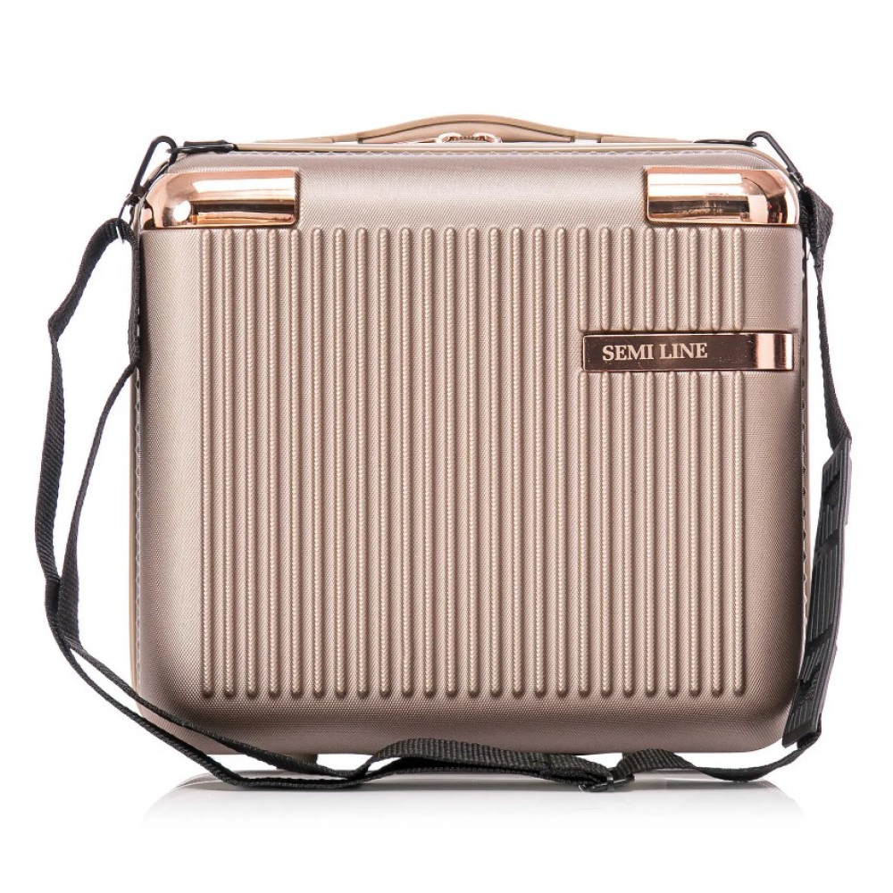 Бьюті-кейс Semi Line 16L Champagne (T5666-2) (DAS302649)