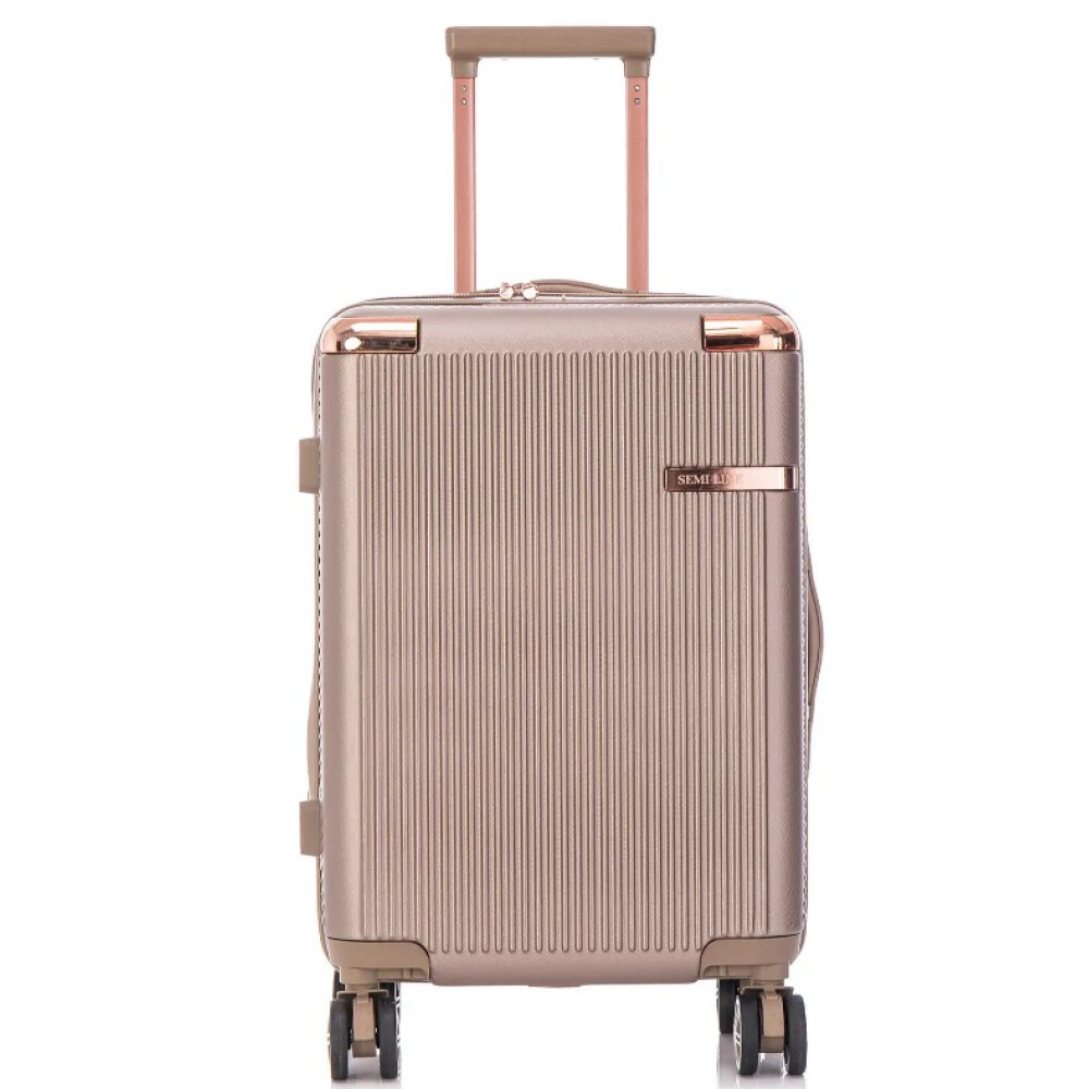 Валіза Semi Line 20" (S) Champagne (T5666-3) (DAS302650)