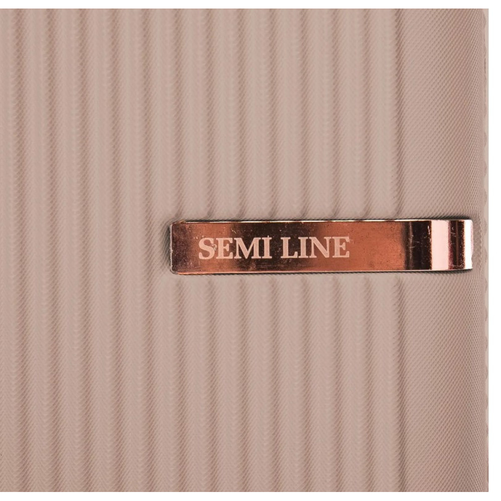 Валіза Semi Line 20" (S) Champagne (T5666-3) (DAS302650)
