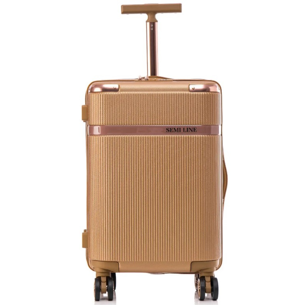 Валіза Semi Line 20" (S) Gold (T5667-2) (DAS302654)