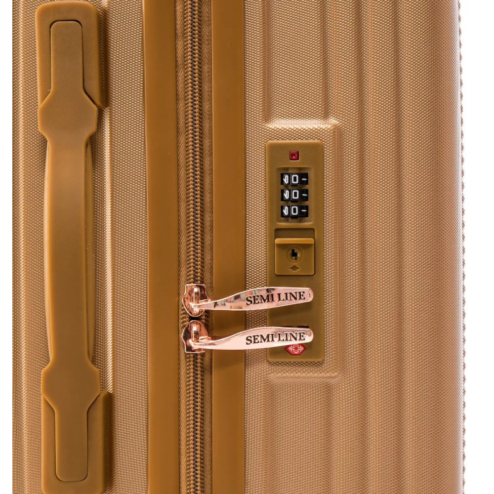Валіза Semi Line 20" (S) Gold (T5667-2) (DAS302654)