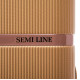 Валіза Semi Line 24" (M) Gold (T5667-3) (DAS302655)