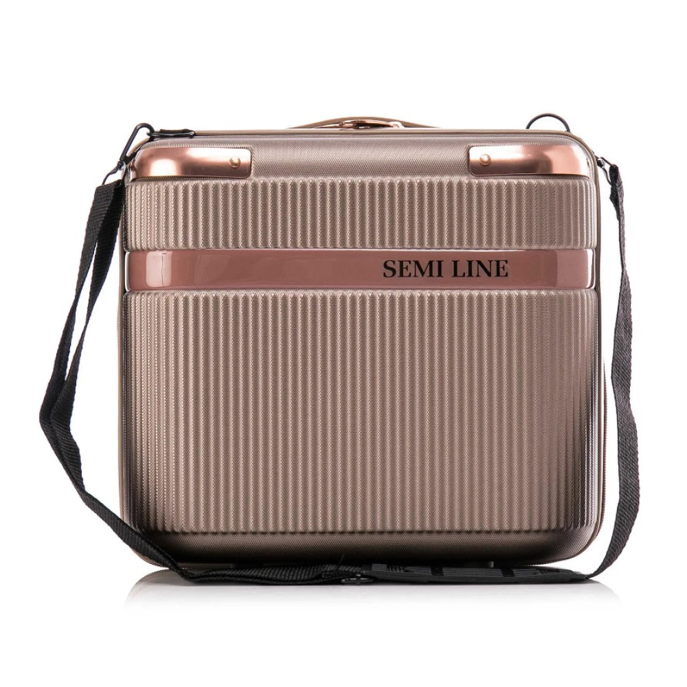 Бьюті-кейс Semi Line 16L Champagne (T5668-1) (DAS302657)