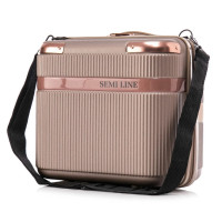 Бьюті-кейс Semi Line 16L Champagne (T5668-1) (DAS302657)