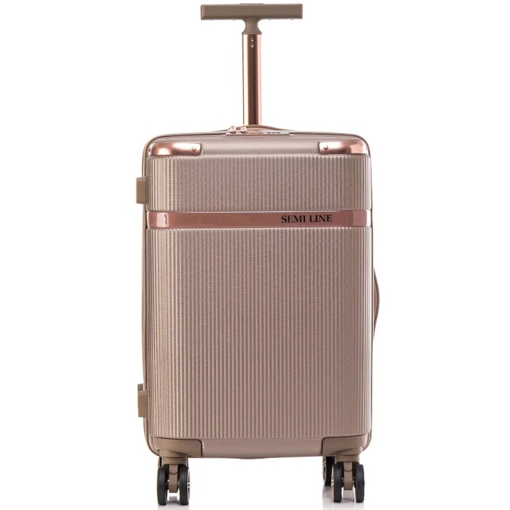 Валіза Semi Line 20" (S) Champagne (T5668-2) (DAS302658)